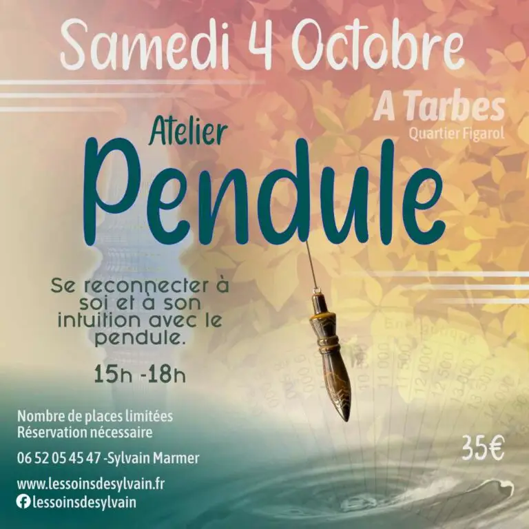 Affiche atelier pendule octobre 2025